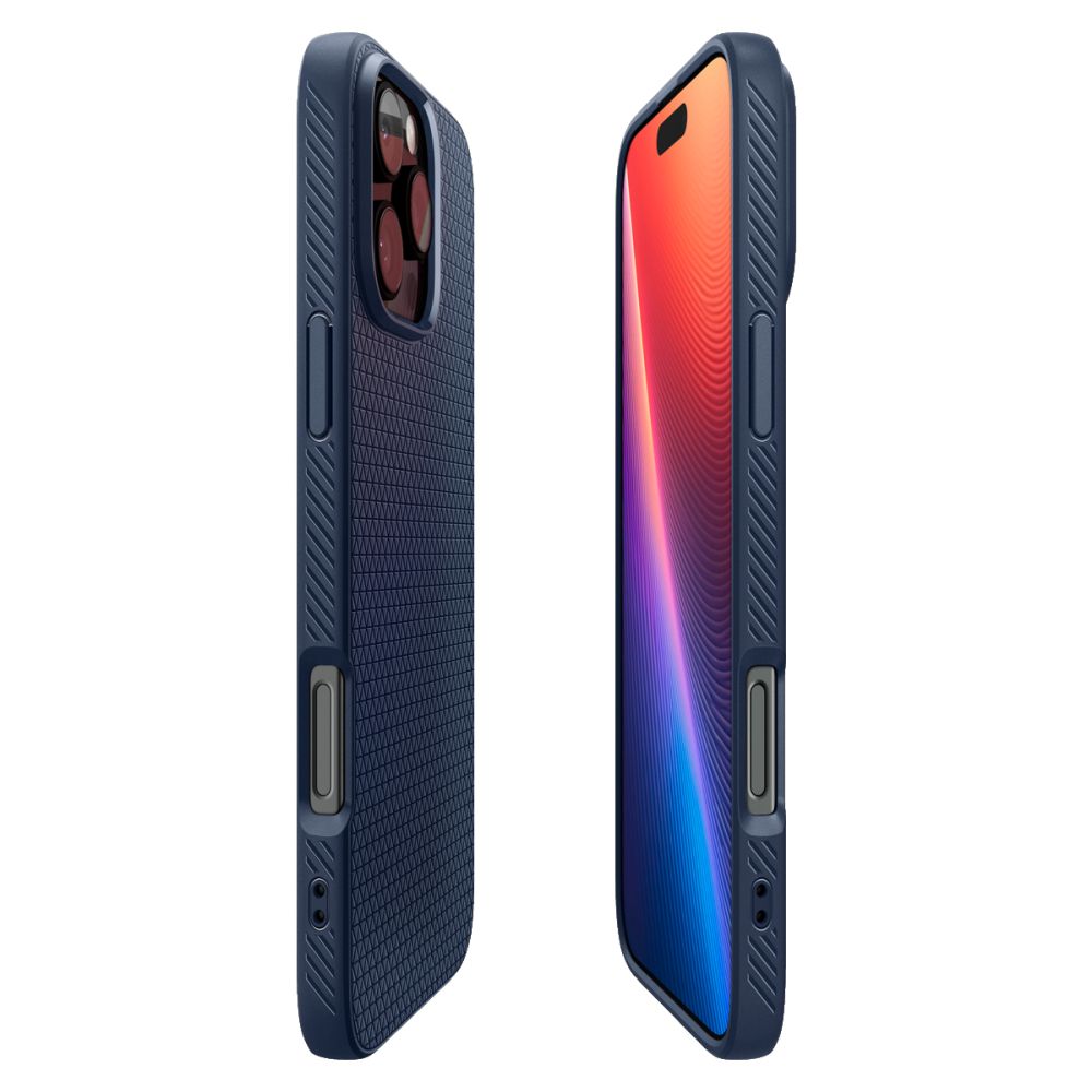 Case Liquid Air iPhone 16 Pro Navy Blue