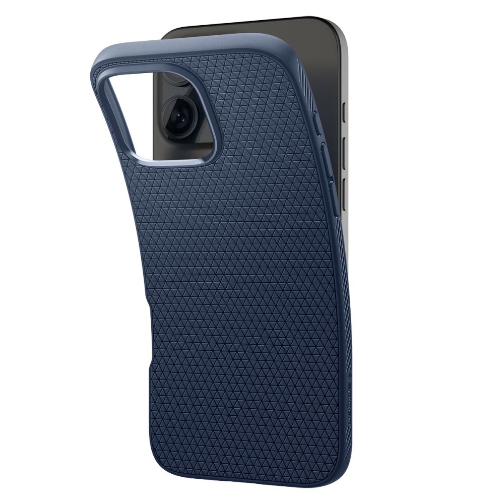 Case Liquid Air iPhone 16 Pro Max Navy Blue