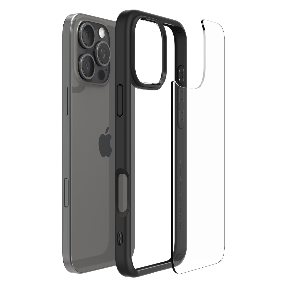 Case Ultra Hybrid iPhone 16 Pro Matte Black