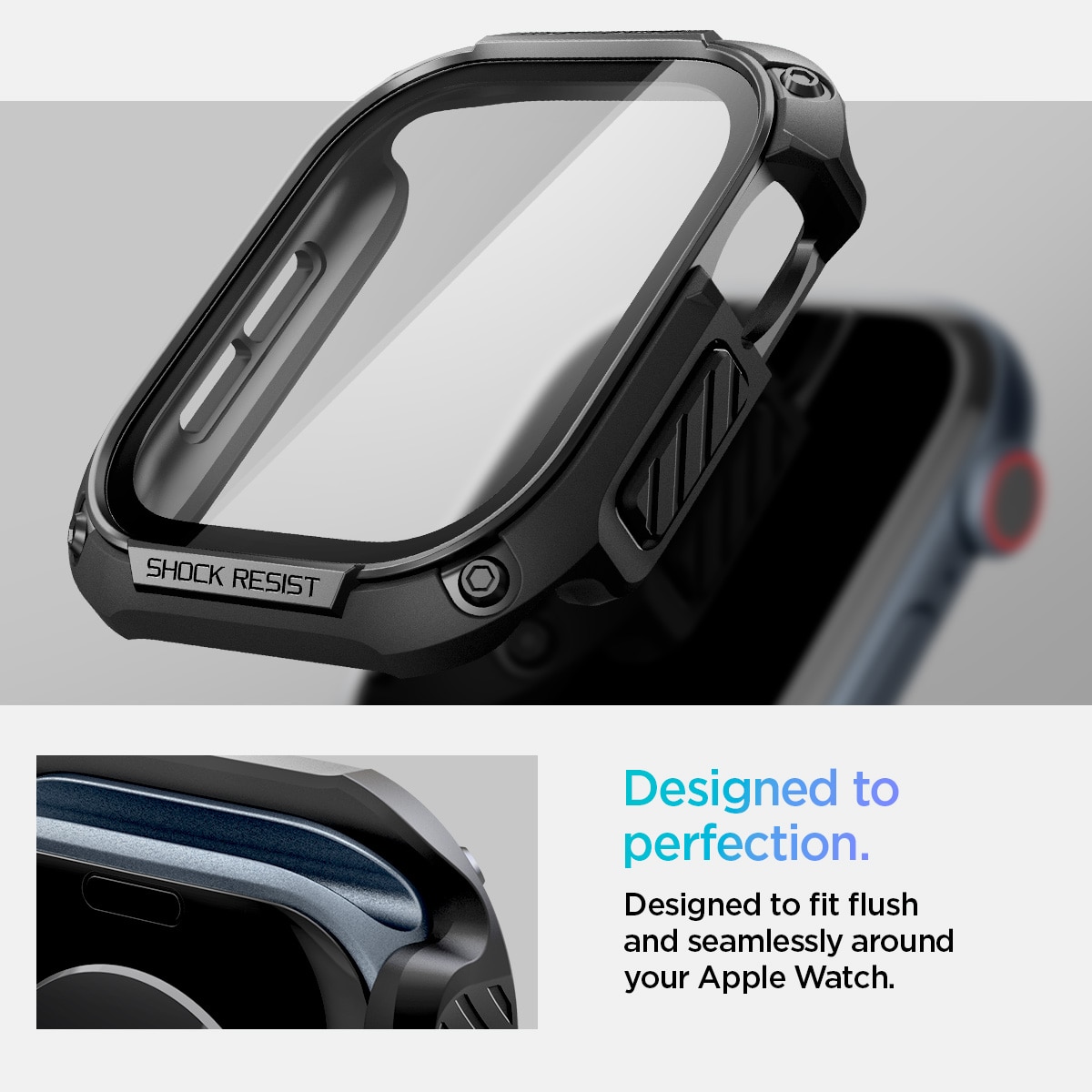 Case Tough Armor Apple Watch Series 10 46mm Black