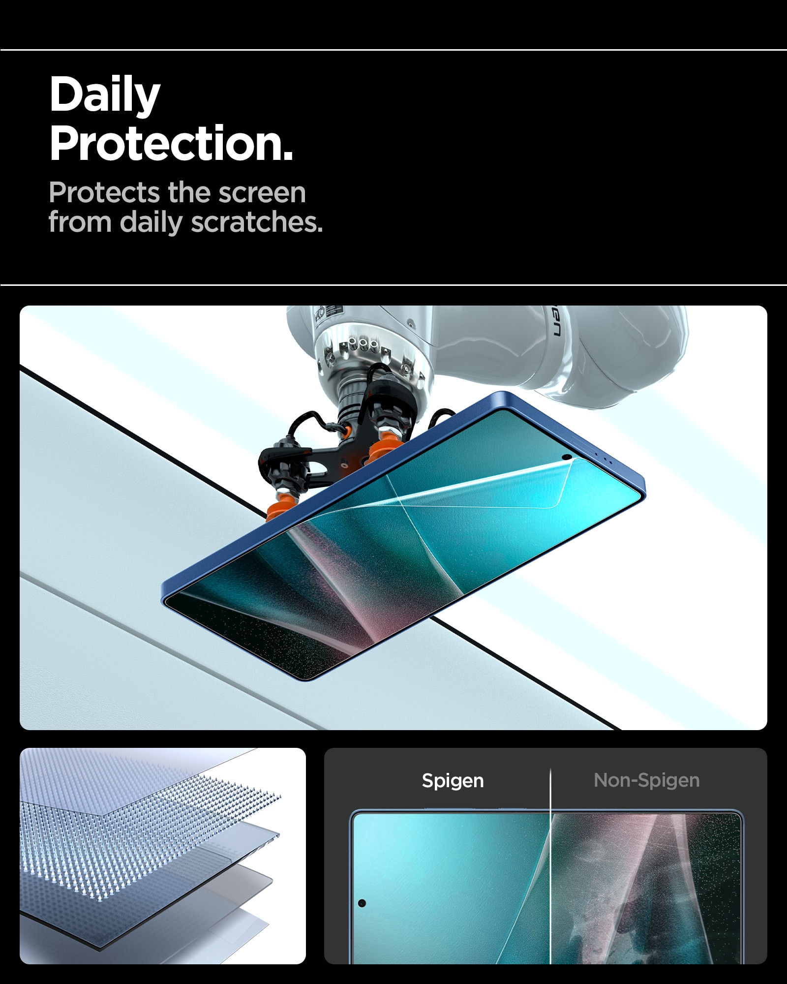 Screen Protector EliteShield EZ Fit Samsung Galaxy S25 Ultra