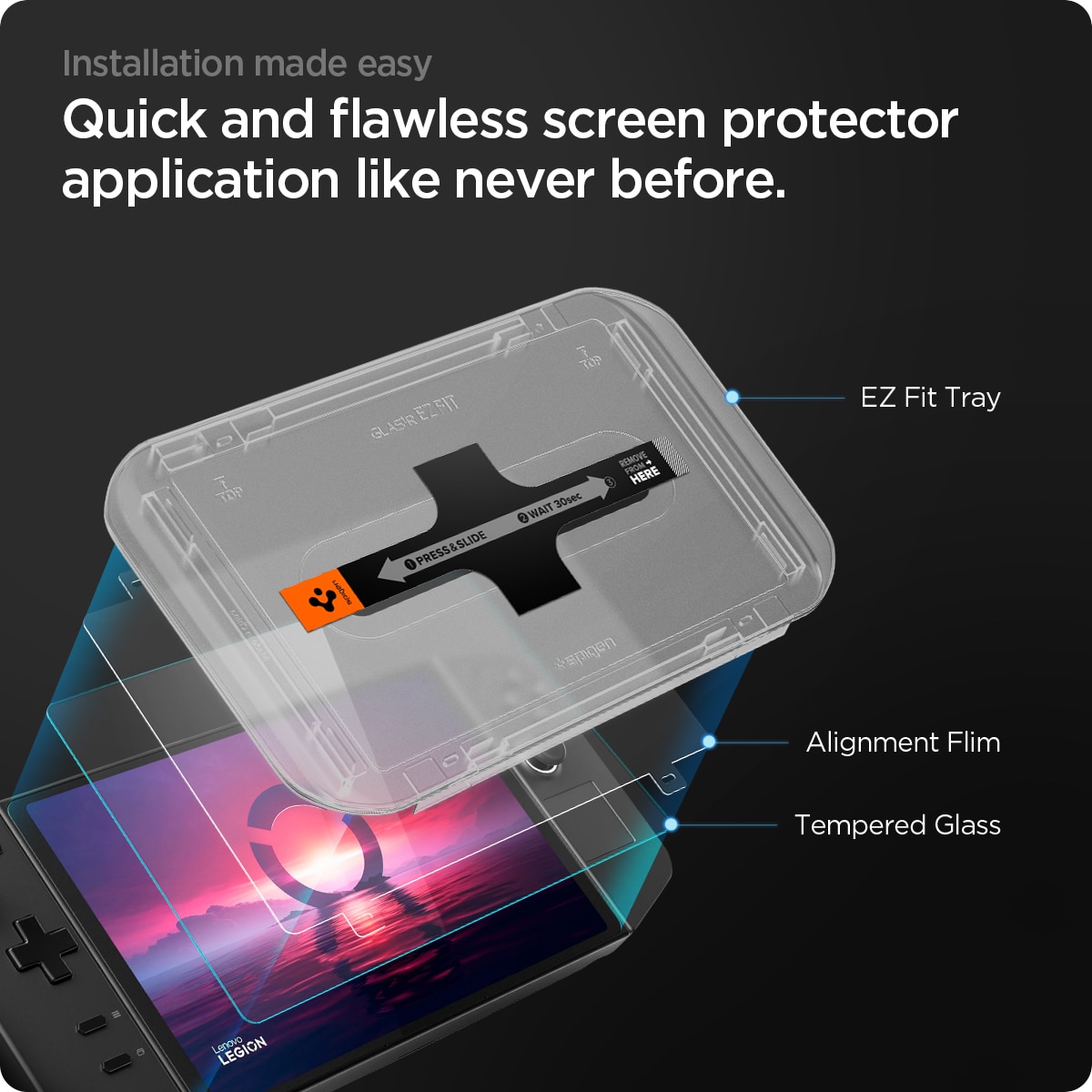 Screen Protector GLAS.tR EZ Fit Lenovo Legion Go