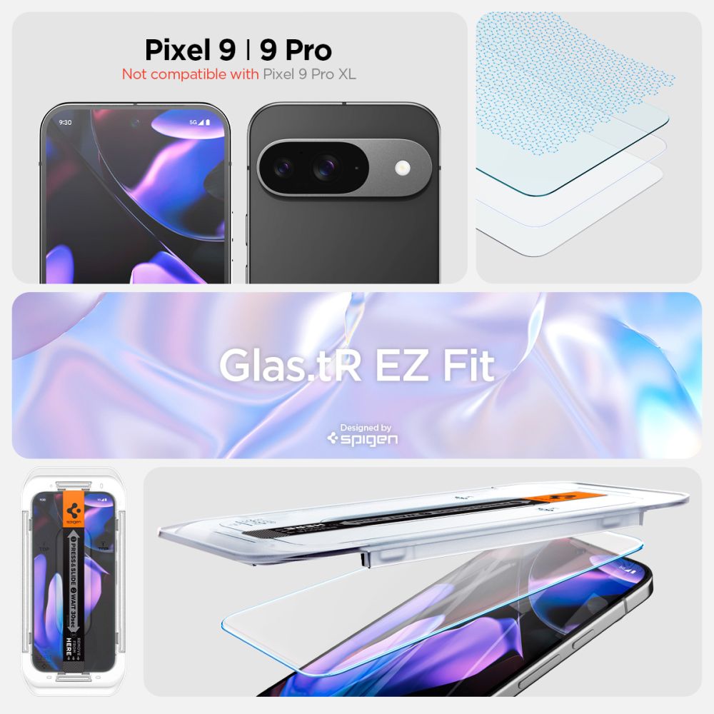 Screen Protector GLAS.tR EZ Fit (2 Stück) Google Pixel 9