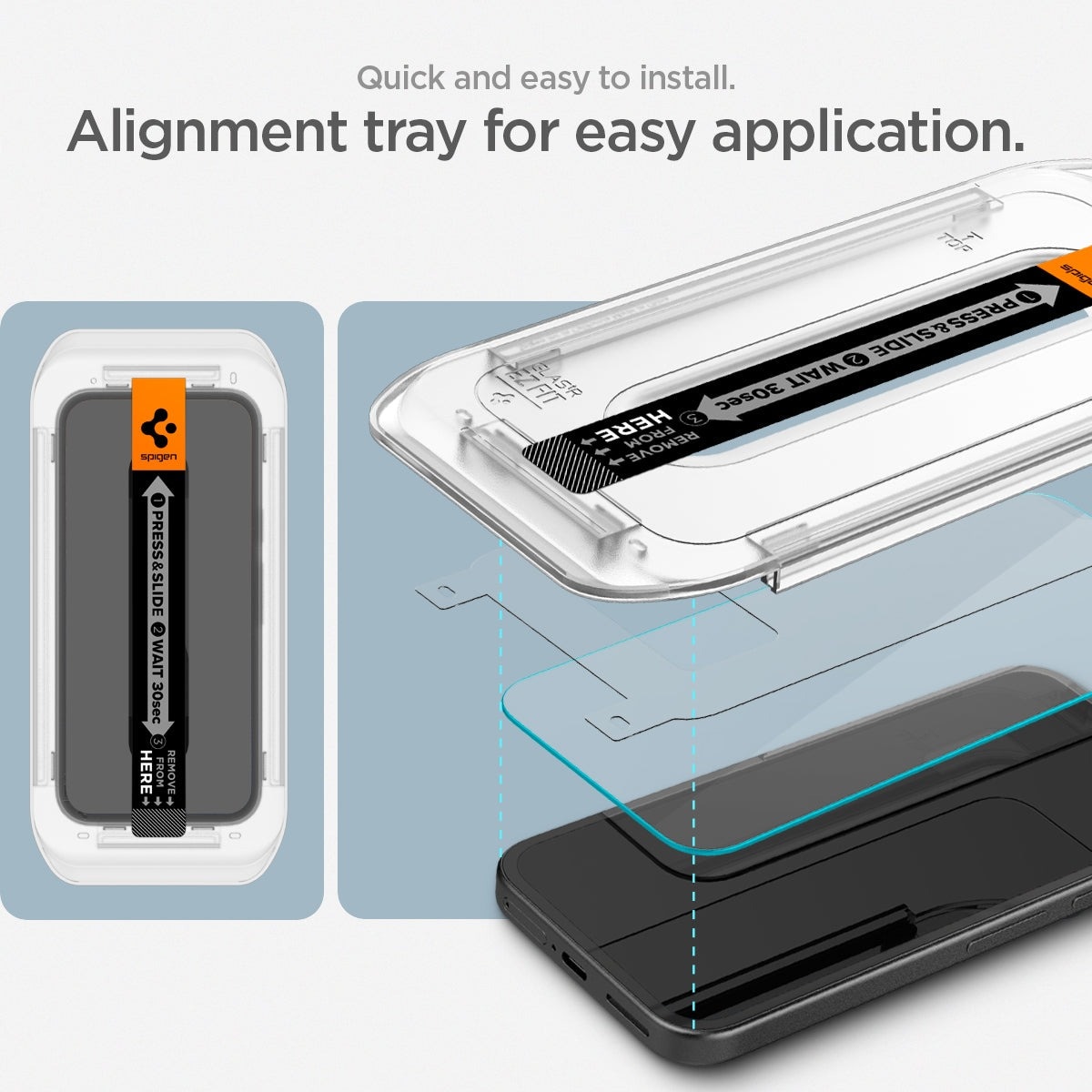 Screen Protector GLAS.tR EZ Fit (2 Stück) Google Pixel 9a