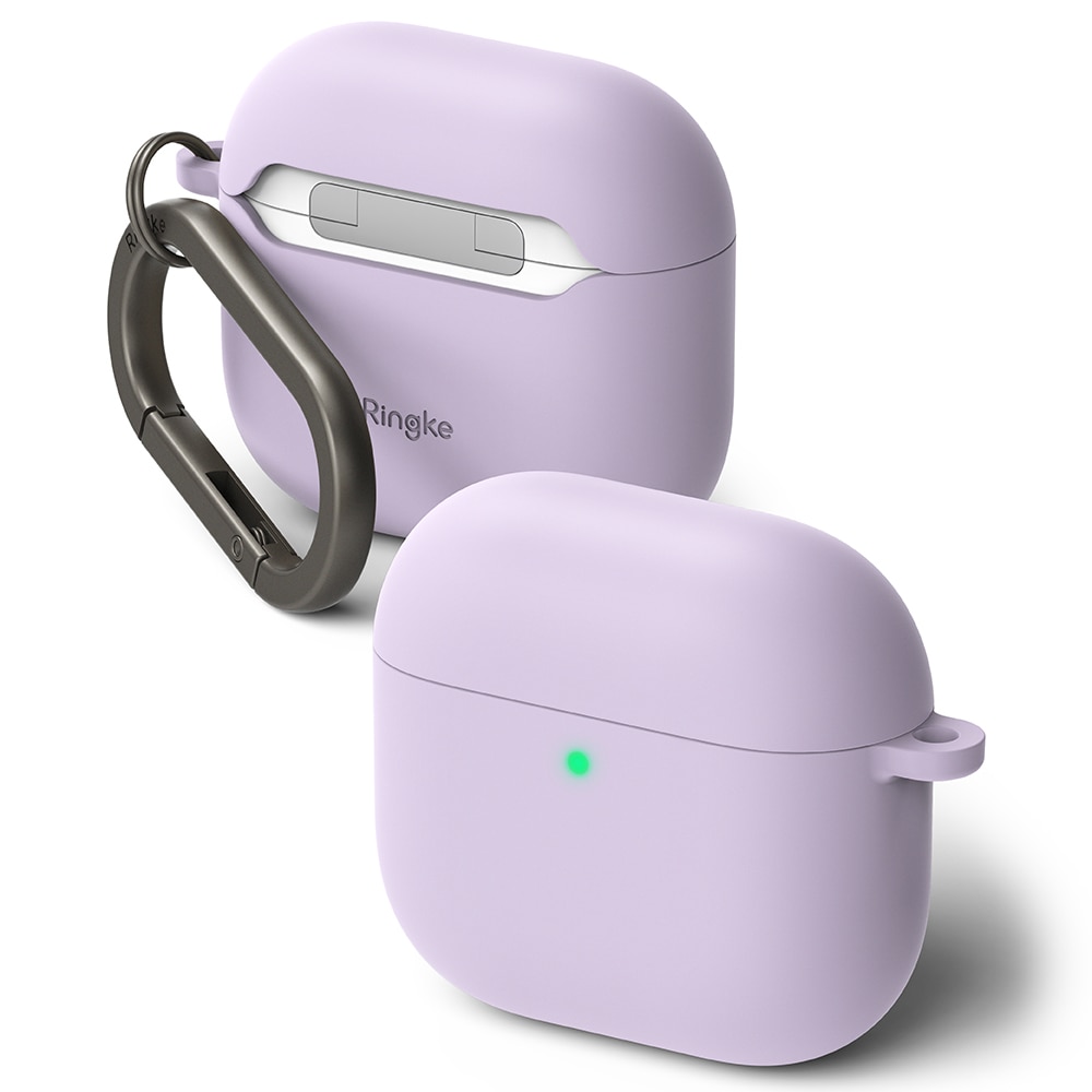 Silicone Hülle Apple AirPods 4 Light Purple