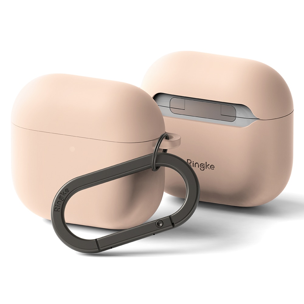 Silicone Hülle Apple AirPods 4 Pink Sand