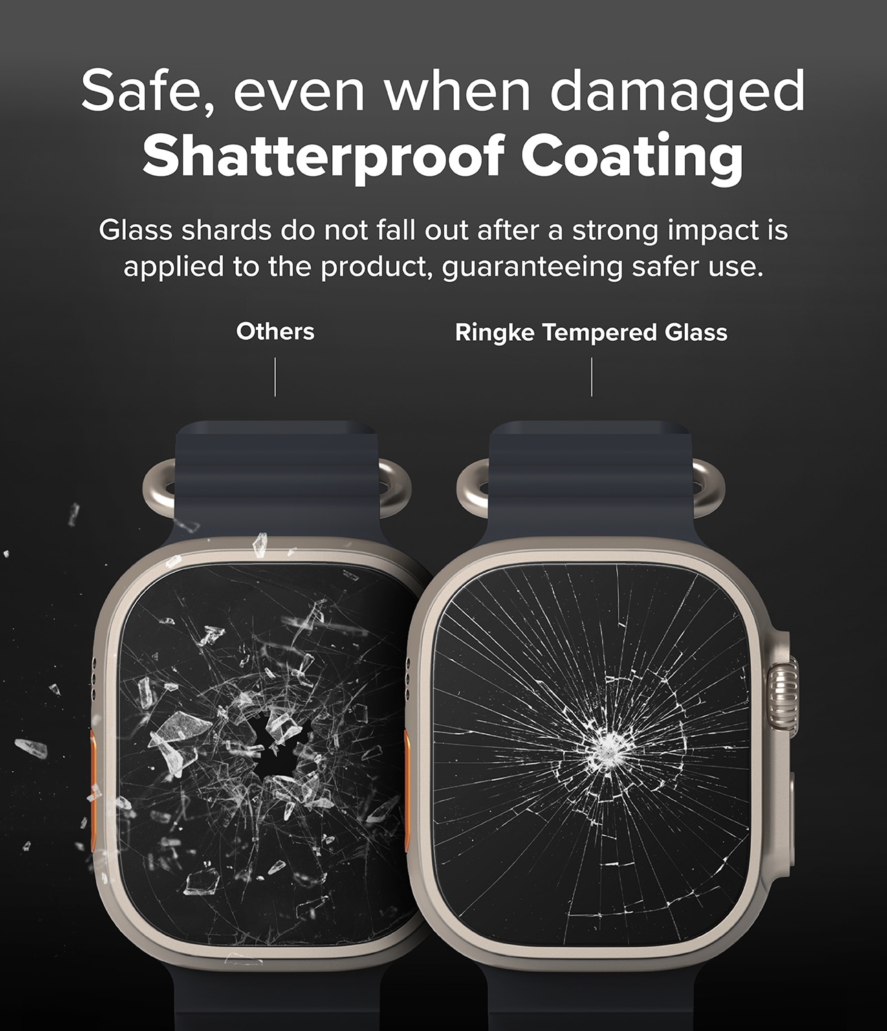 Easy Slide Glass (2 Stück) Apple Watch Ultra 49mm 2nd Gen