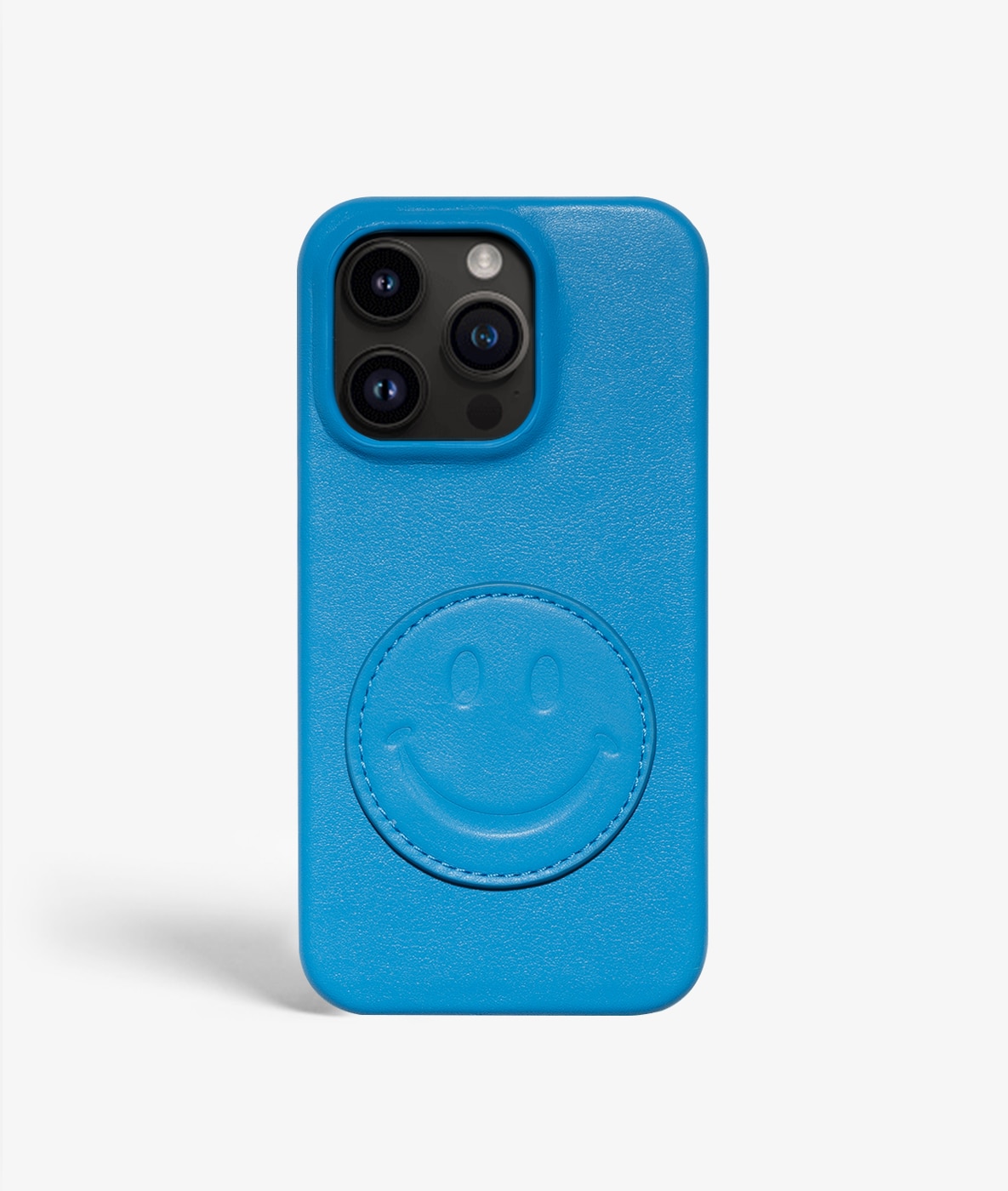 iPhone 14 Pro Hülle Smiley Blue