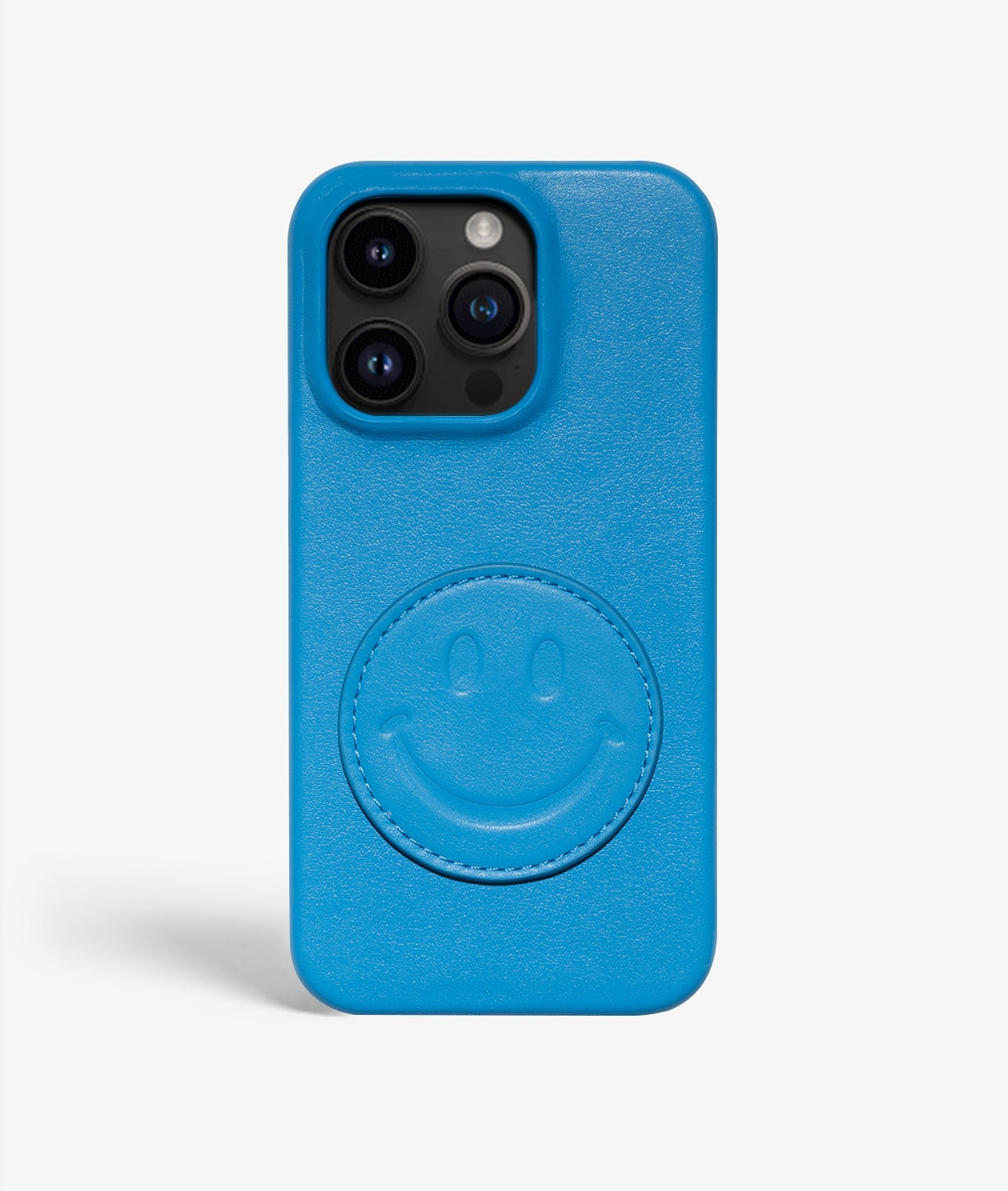 iPhone 14 Pro Max Hülle Smiley Blue