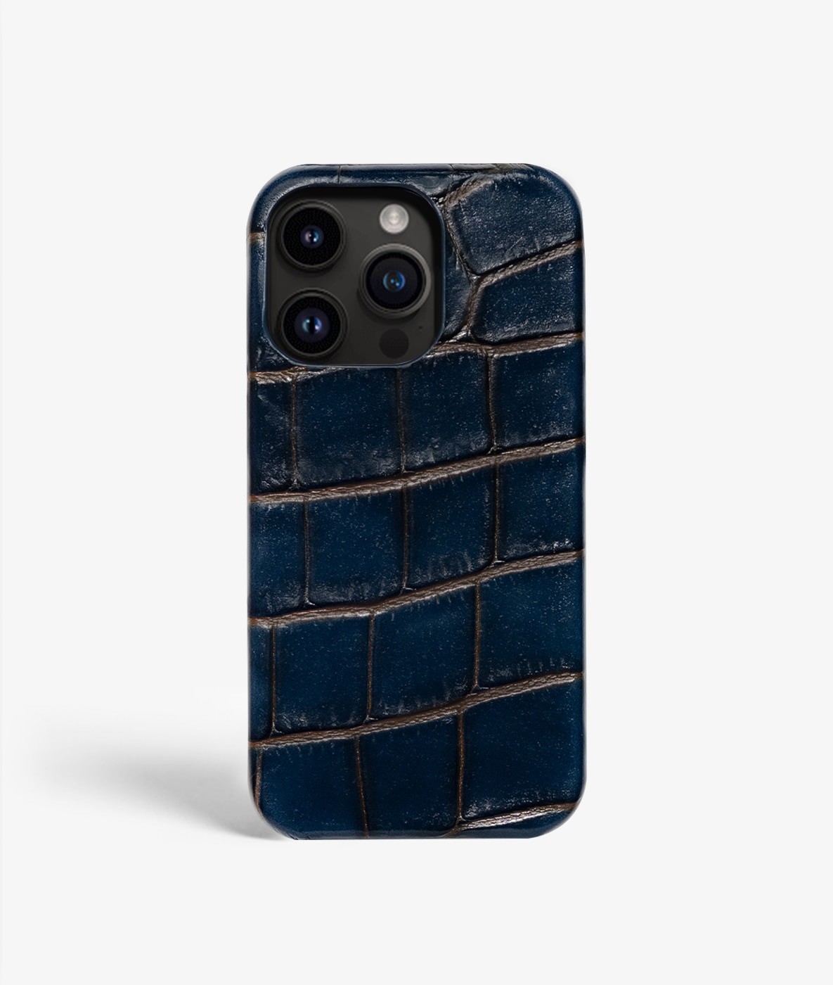 iPhone 13 Pro Hülle Croco Blau