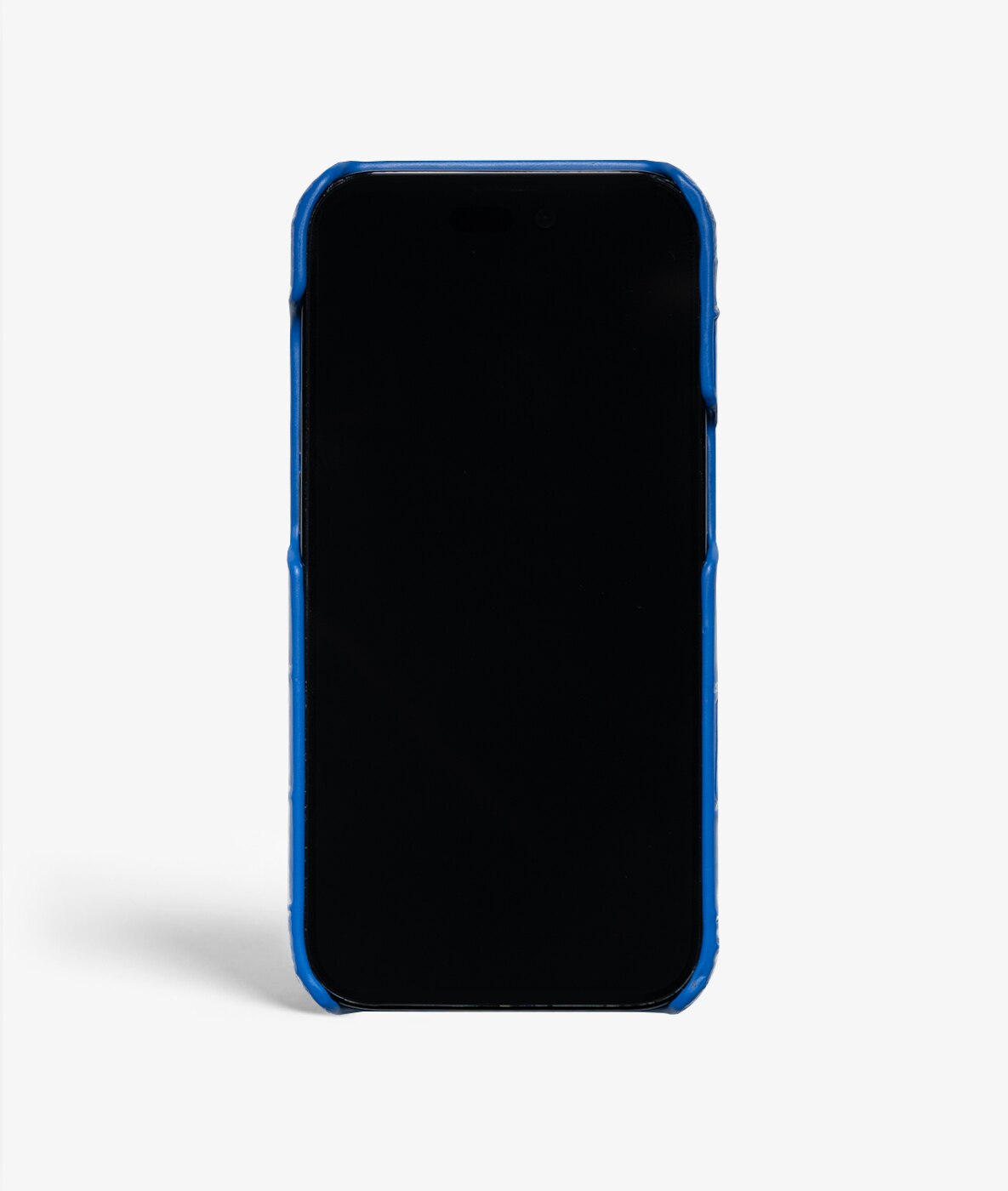 iPhone 14 Pro Max Hülle Croco Blue