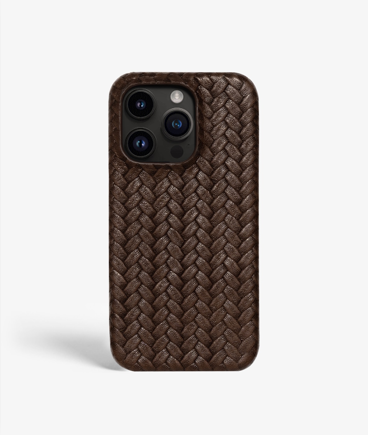 iPhone 14 Pro Hülle Treccia  Brown