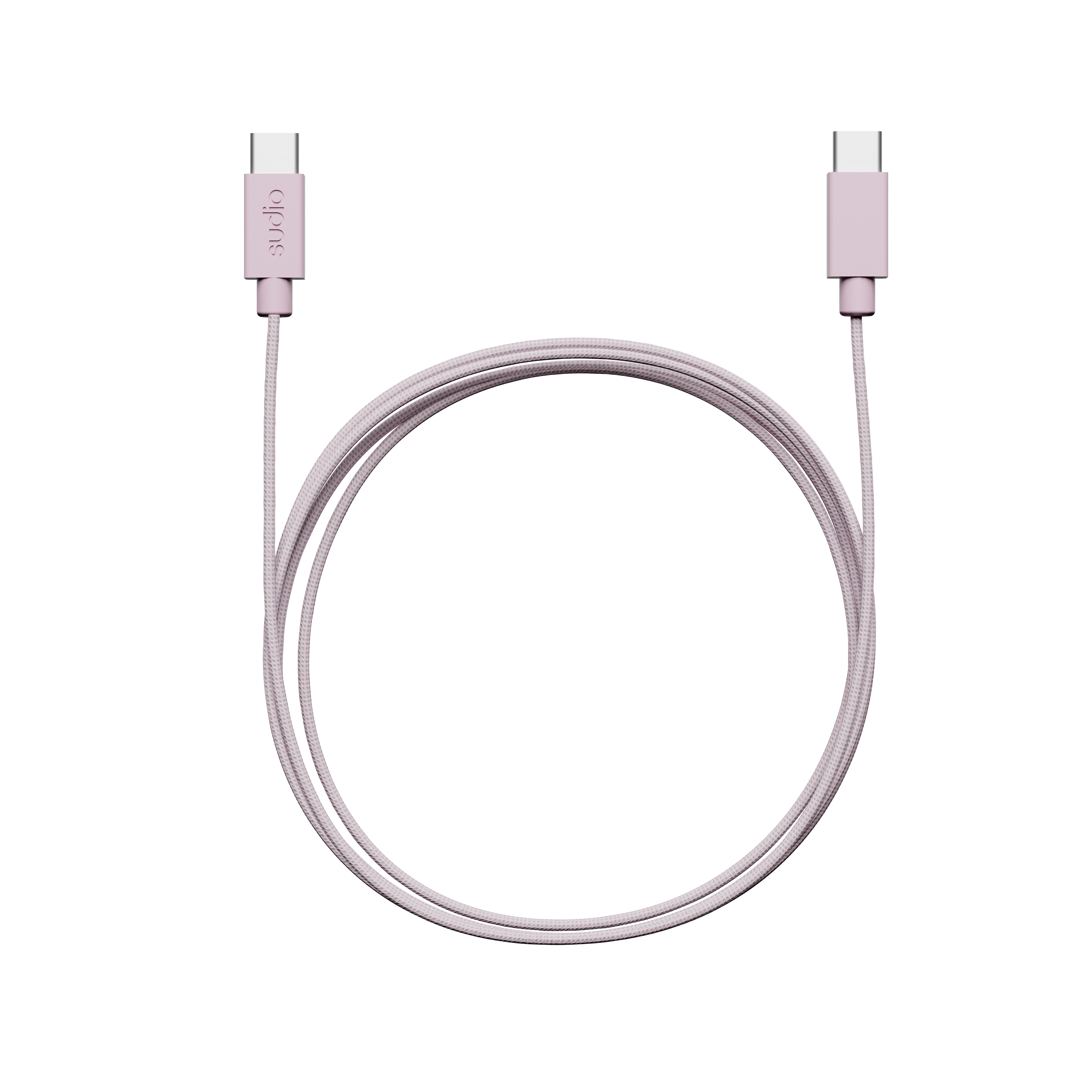 C1-C Ladekabel USB-C zu USB-C 1.8 m Rosa