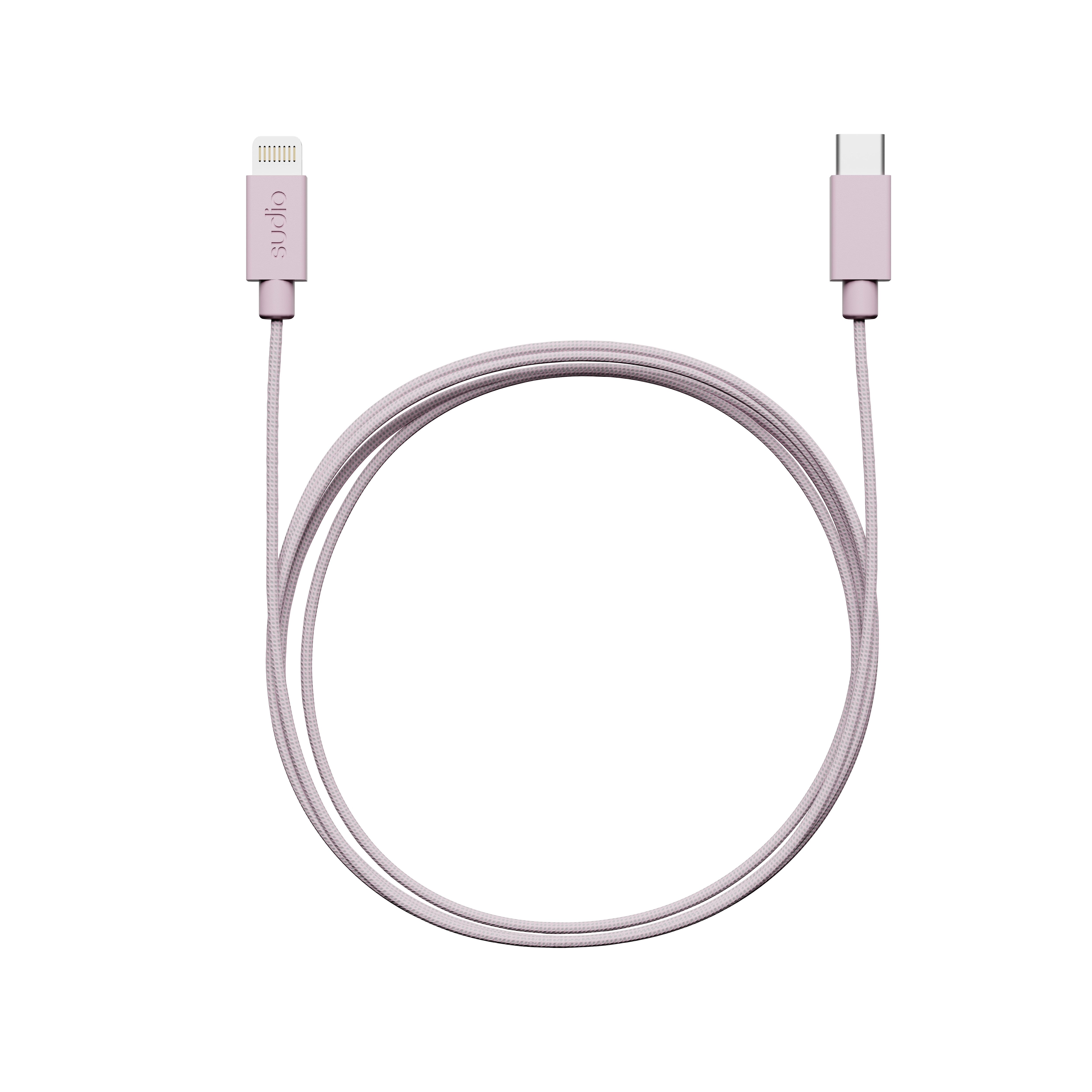 C1-L Ladekabel USB-C zu Lightning 1.8 m Rosa