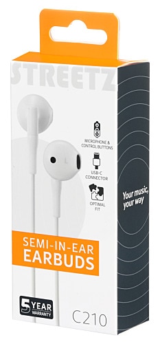 In-ear USB-C Kopfhörer USB-C Weiß