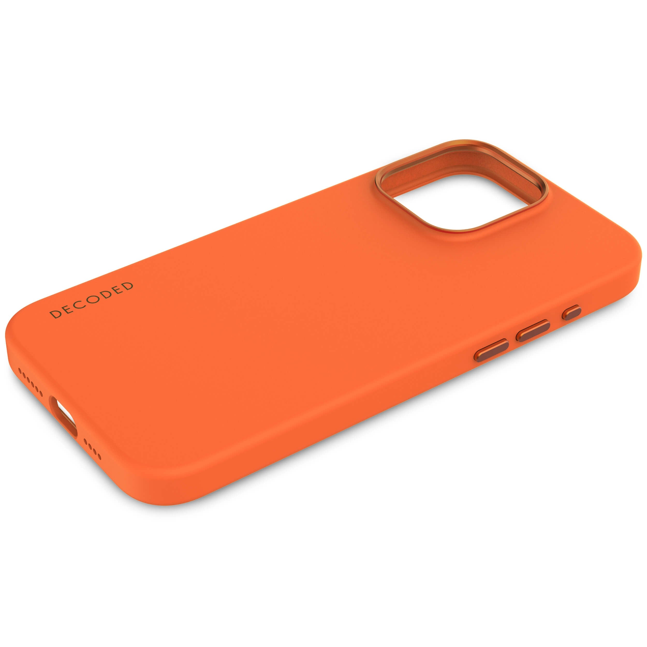 AntiMicrobial Silicone Back Cover iPhone 15 Pro Max Apricot