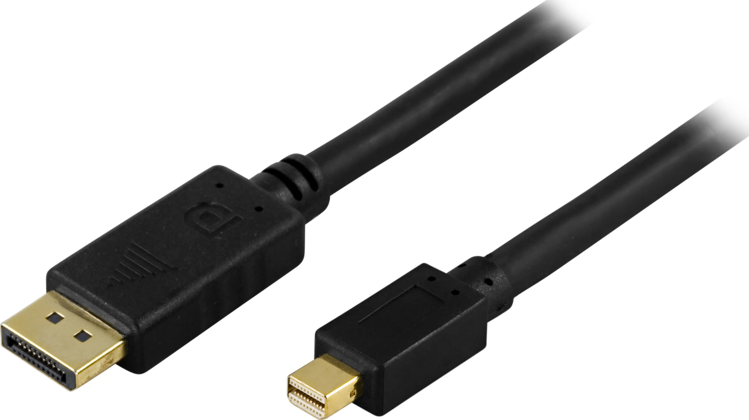 DisplayPort zu Mini-DisplayPort-Kabel 2m schwarz