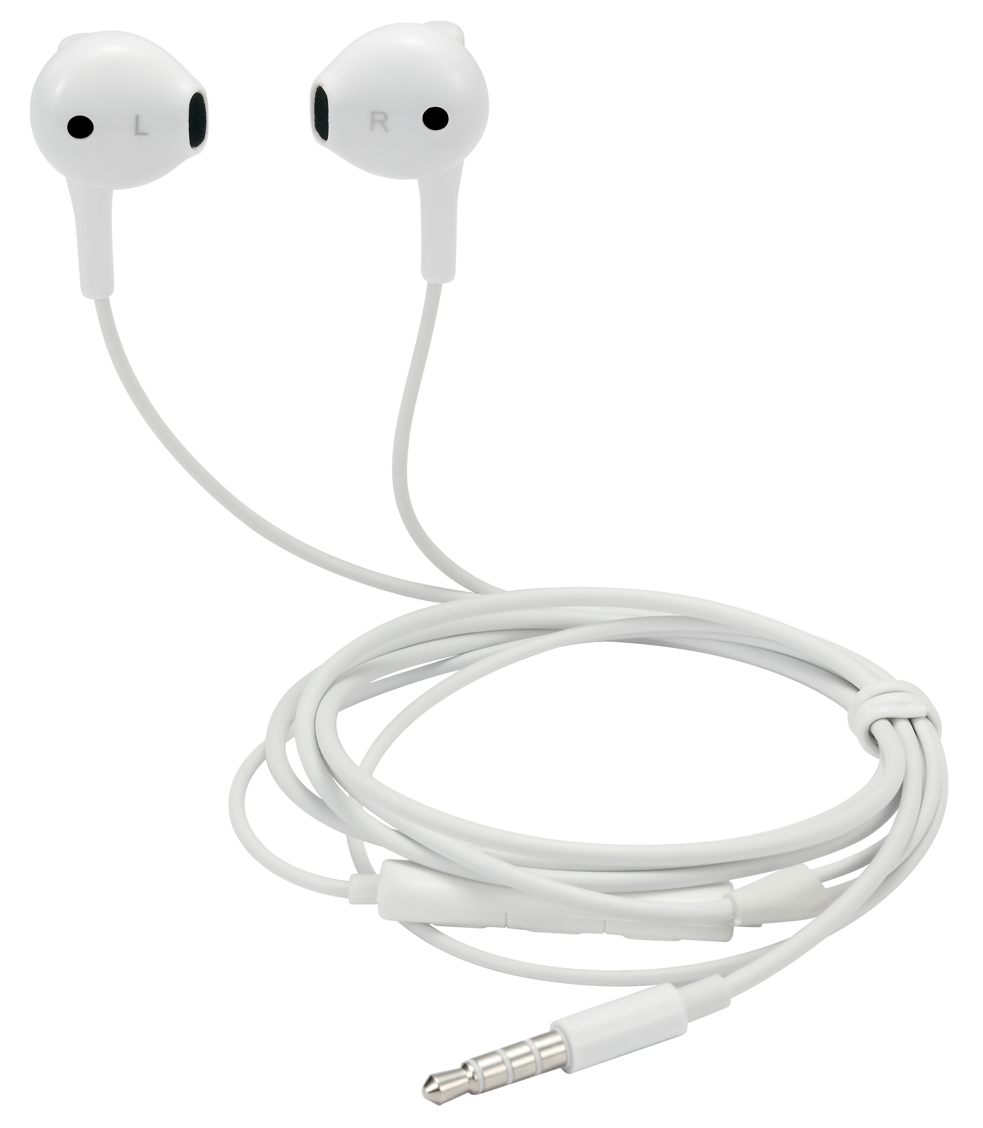 Semi-in-ear Kopfhörer 3.5mm weiß