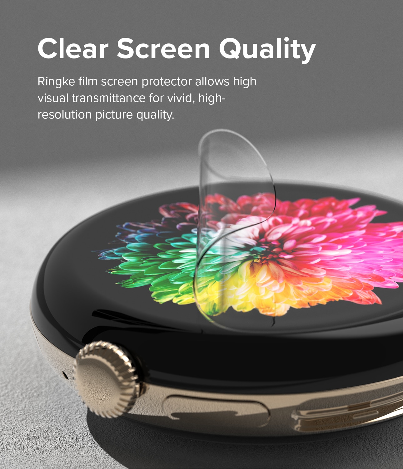 Dual Easy Screen Protector (3 Stück) Google Pixel Watch 3 45mm