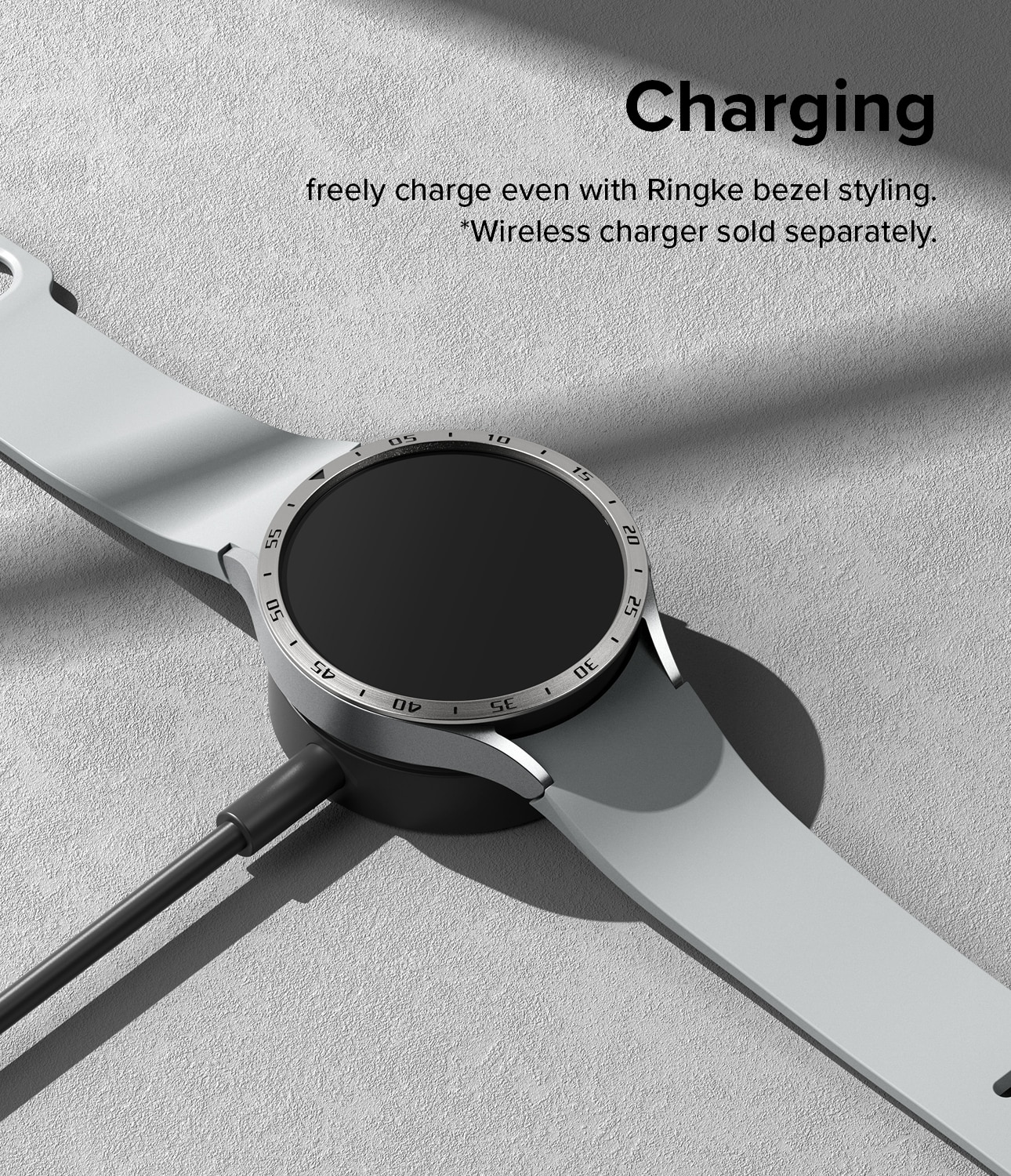 Bezel Styling Samsung Galaxy Watch 6 44mm Silber