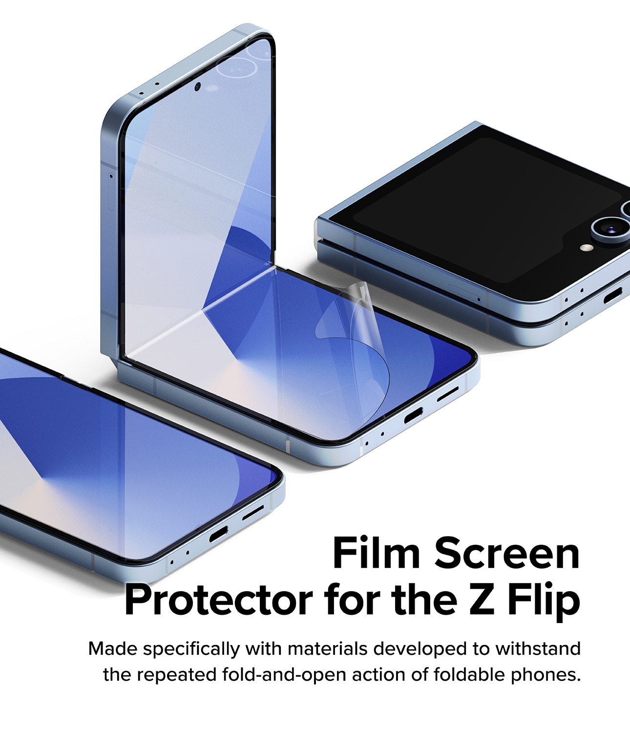 Dual Easy Screen Protector (2 Stück) Samsung Galaxy Z Flip 6