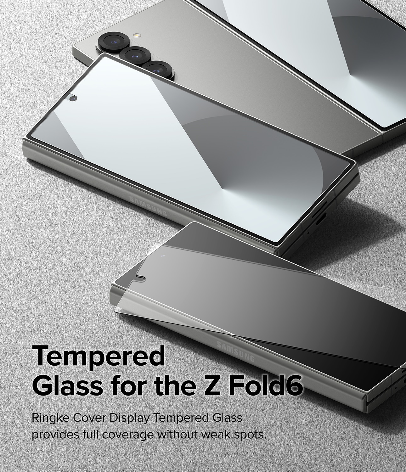 Cover Display Tempered Glass (2-pack) Samsung Galaxy Z Fold 6