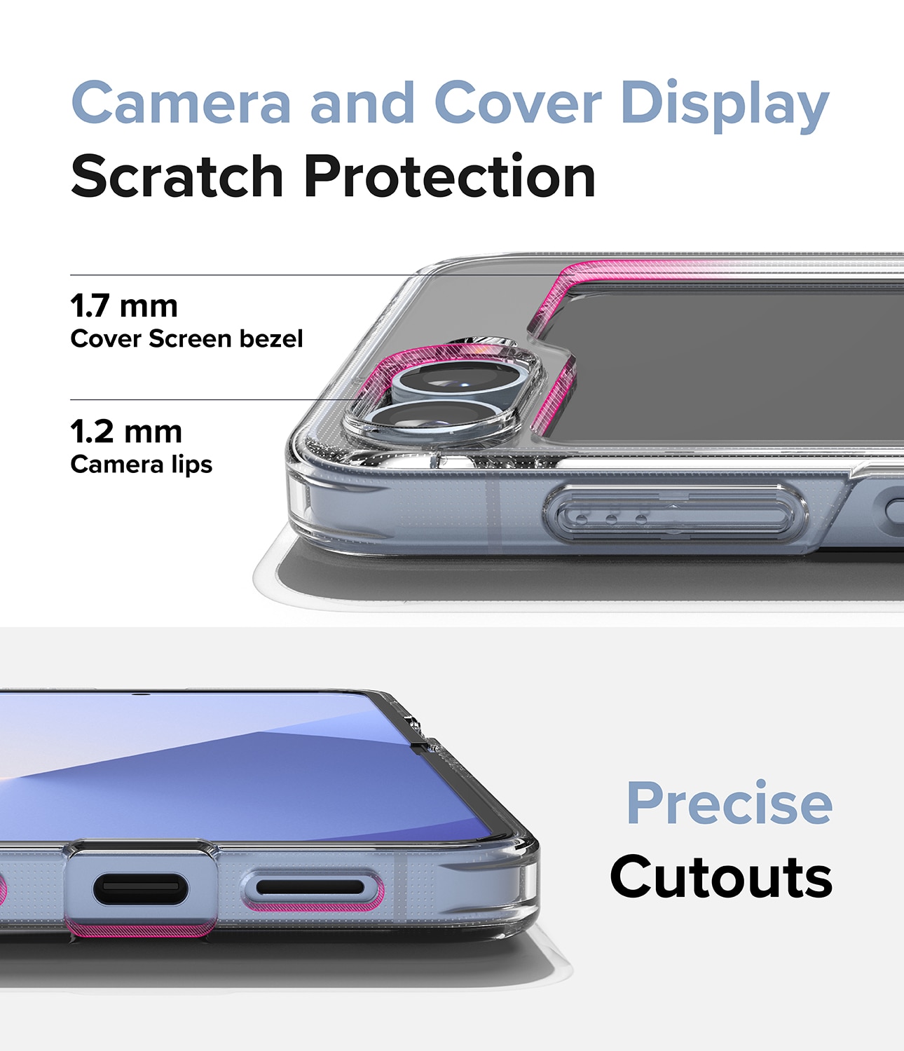 Fusion Case Samsung Galaxy Z Flip 6 Clear