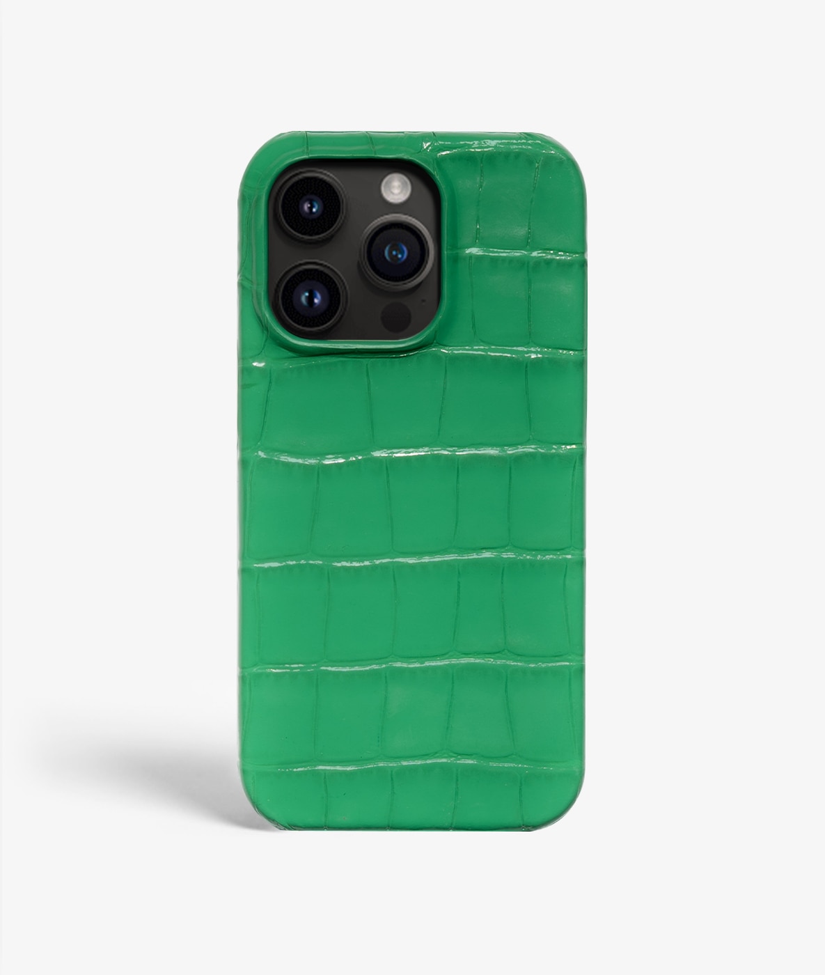 iPhone 14 Pro Max Hülle Croco Green