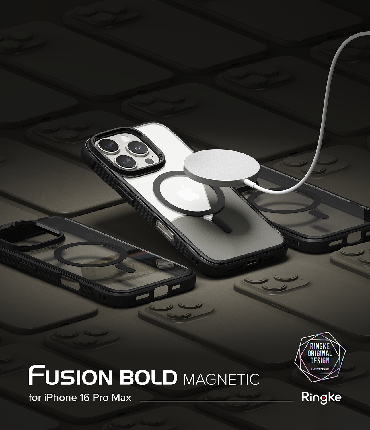 Fusion Bold Magnetic MagSafe Case iPhone 16 Pro Max Black