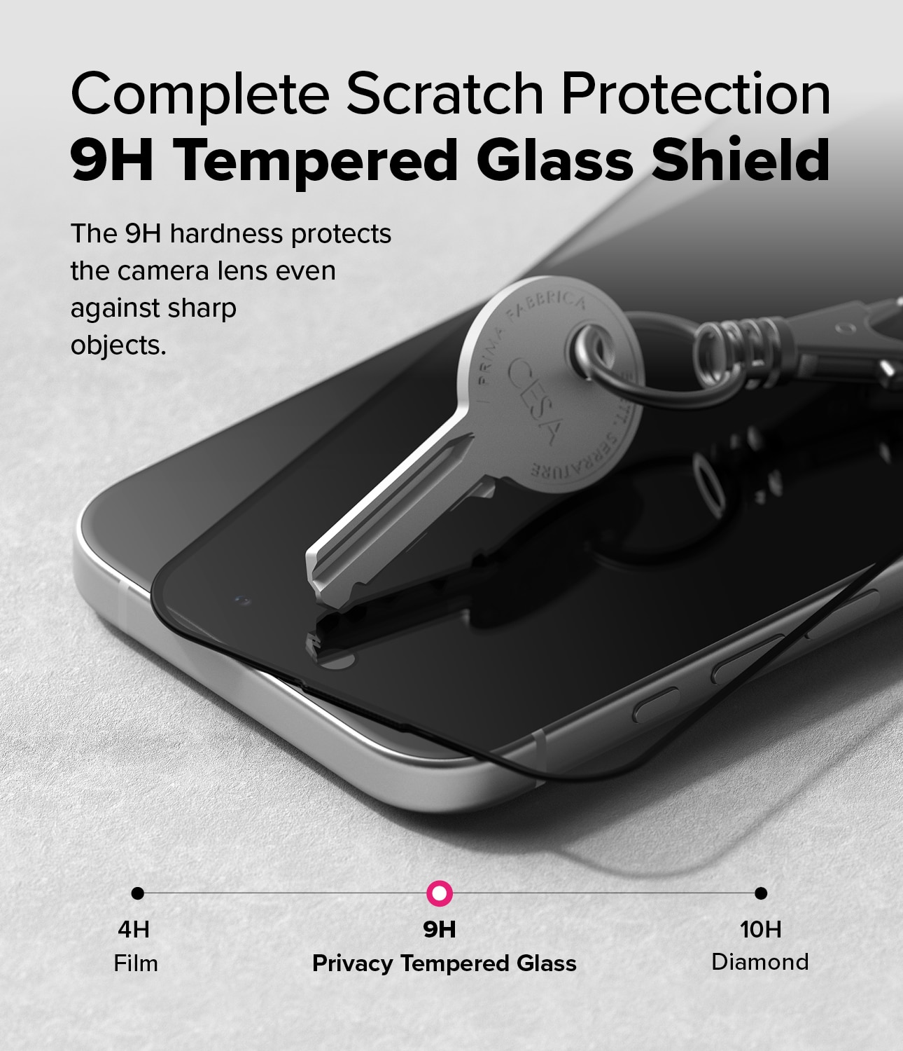 Easy Slide Privacy Glass (2 Stück) iPhone 16 Plus