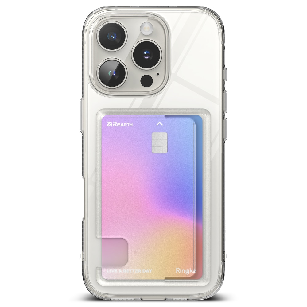 Fusion Card Case iPhone 16 Pro Max Clear