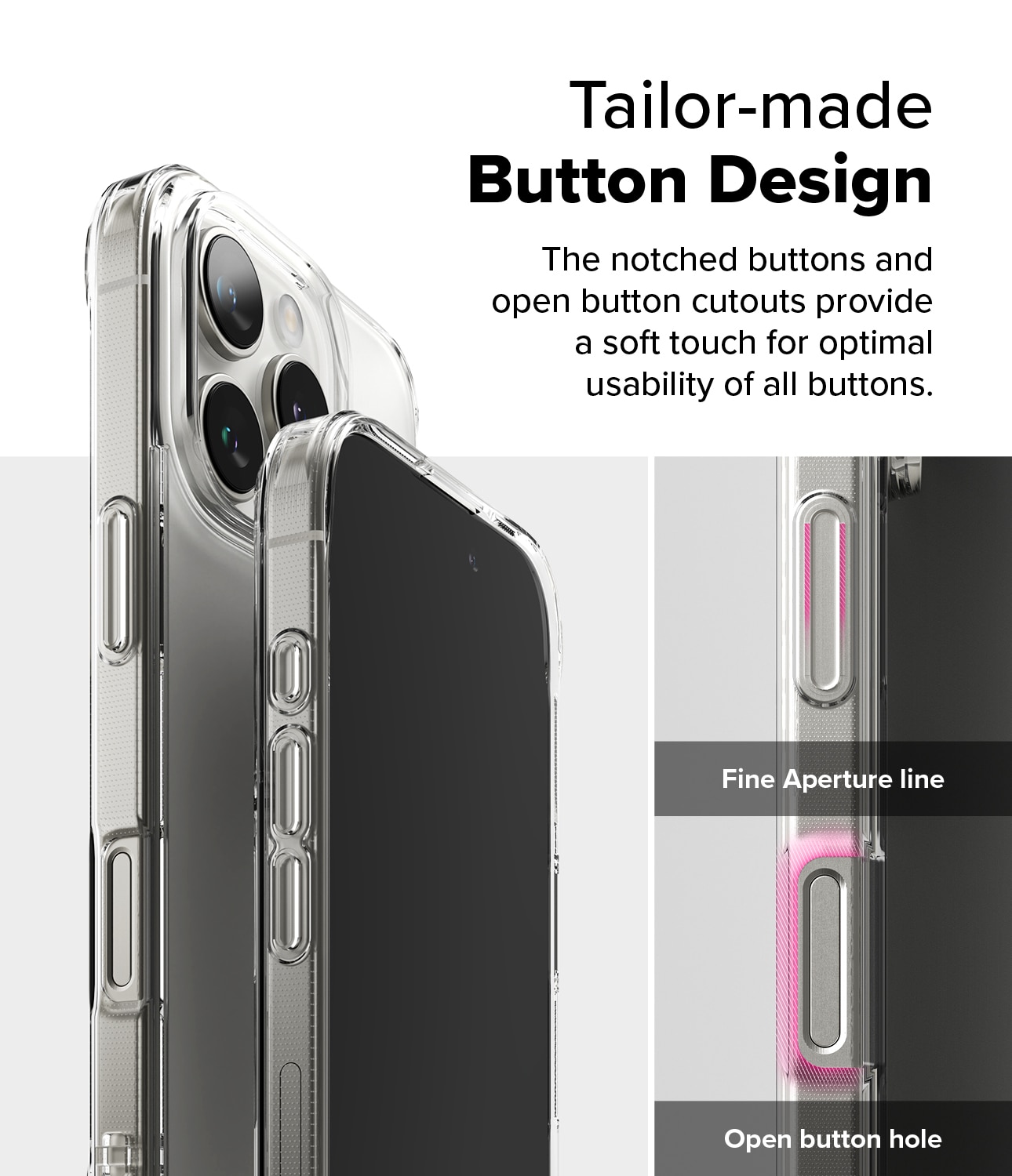 Fusion Case iPhone 16 Pro Clear