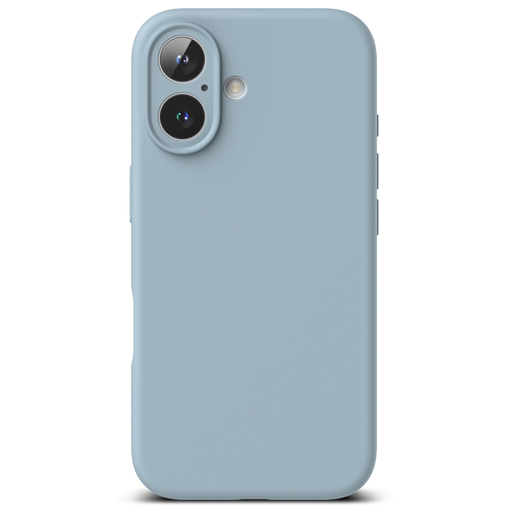 Silicone Magnetic Case iPhone 16 Blue