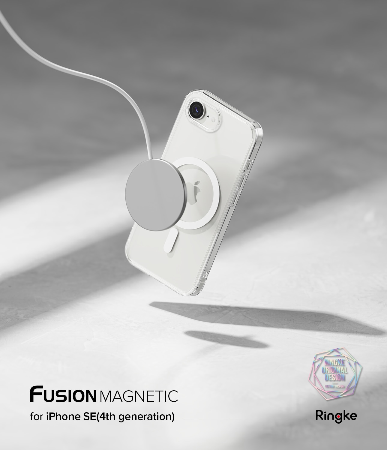 Fusion Magnetic Case iPhone SE 4  Clear