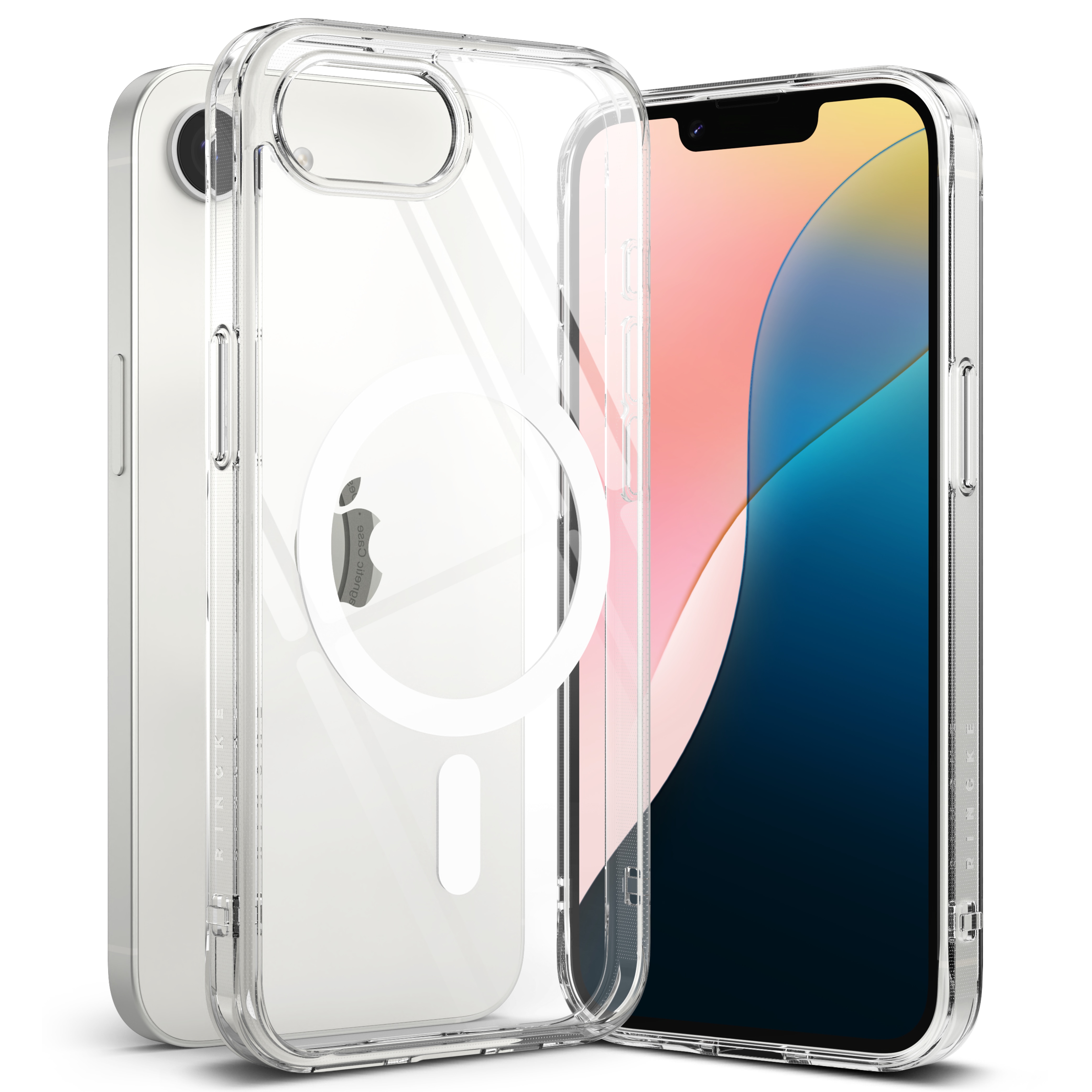 Fusion Magnetic Case iPhone SE 4  Clear