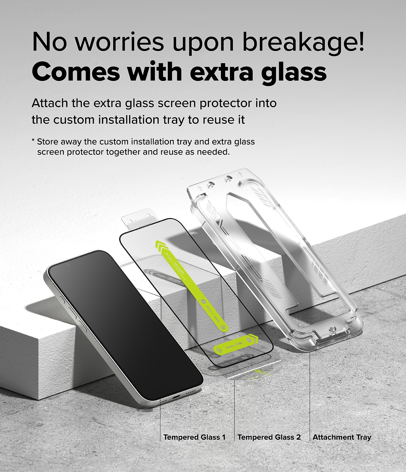 Easy Slide Glass (2 Stück) iPhone SE 4