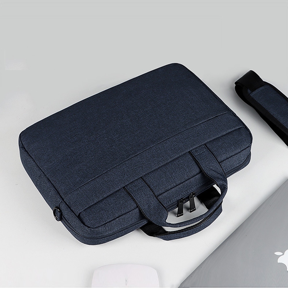 Laptoptasche mit Schultergurt up to 13,3" blau