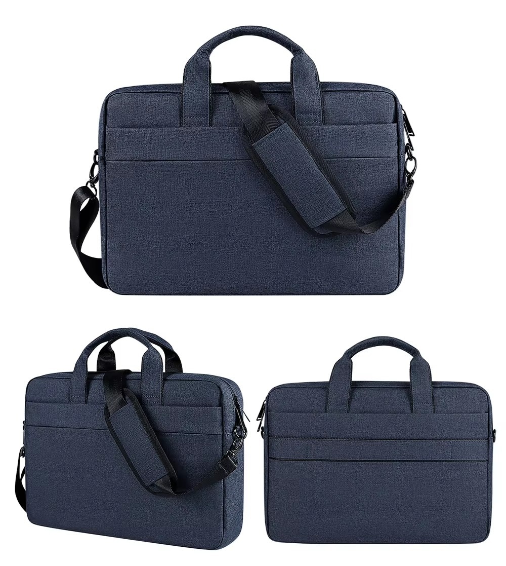 Laptoptasche mit Schultergurt up to 13,3" blau