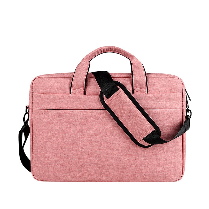 Laptoptasche mit Schultergurt up to 13,3" rosa