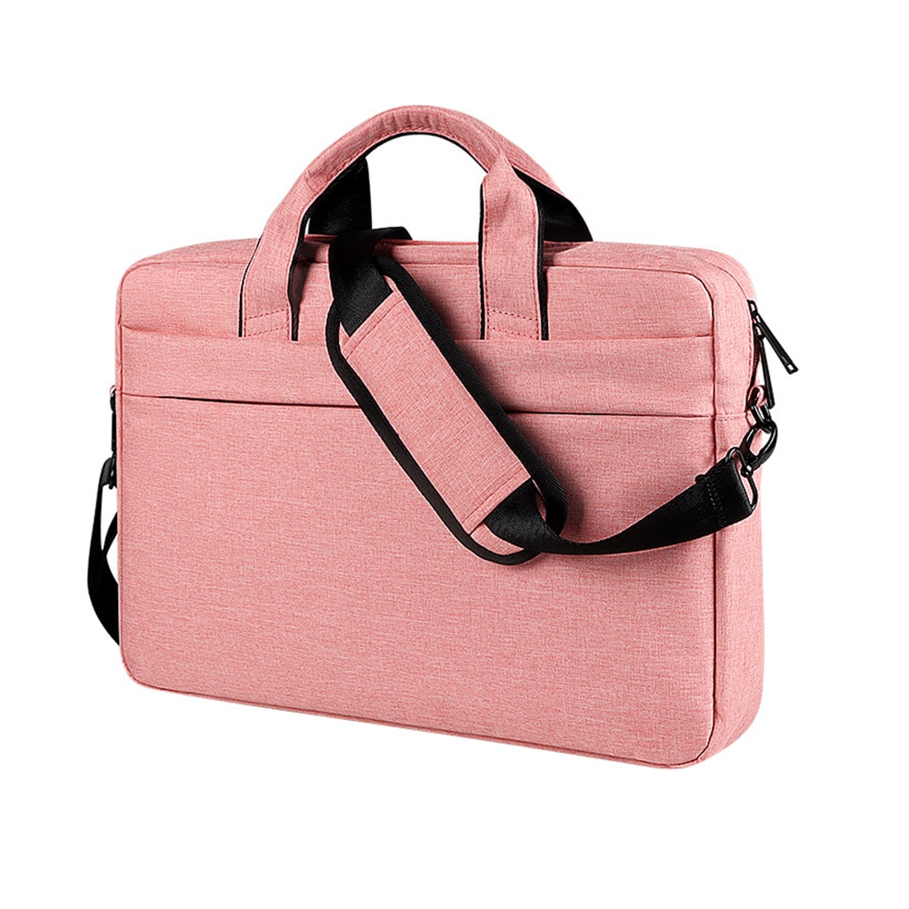 Laptoptasche mit Schultergurt up to 13,3" rosa