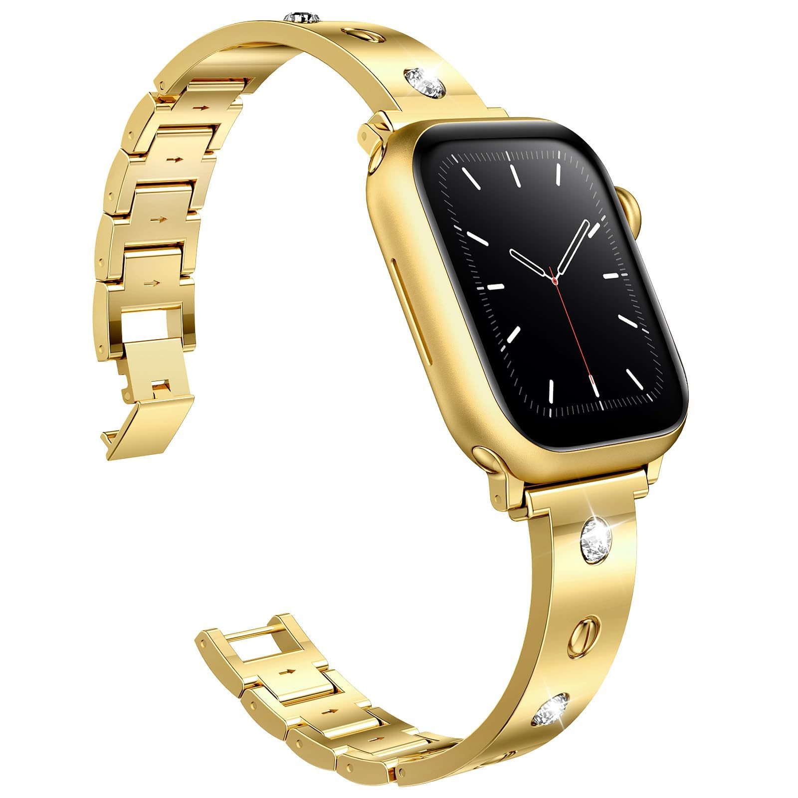 Bangle Diamond Bracelet Apple Watch 38mm gold