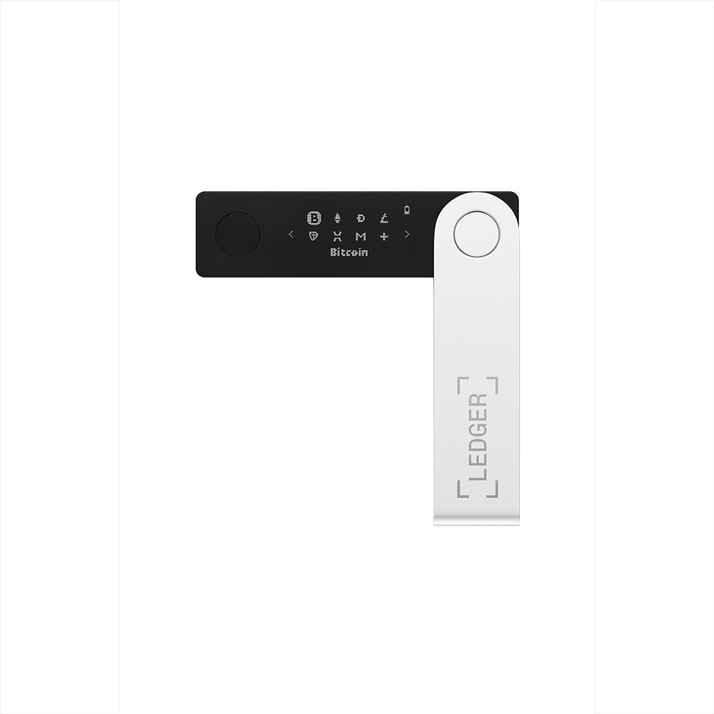 Nano X Crypto Hardware Wallet schwarz