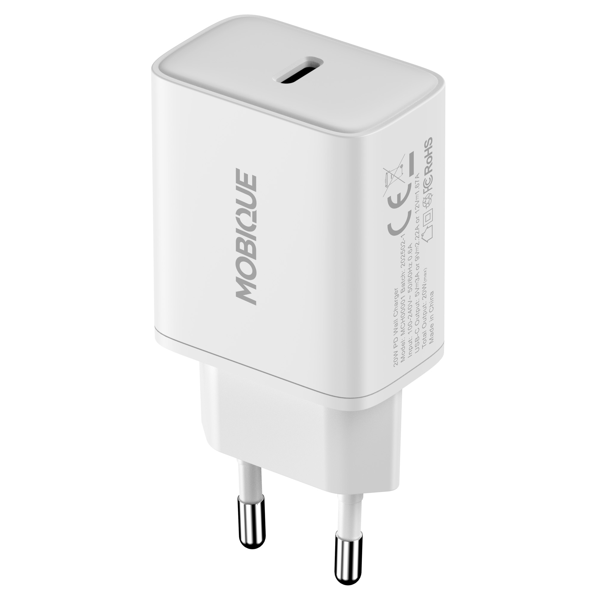 Wandgeräte USB-C 20W PD weiß