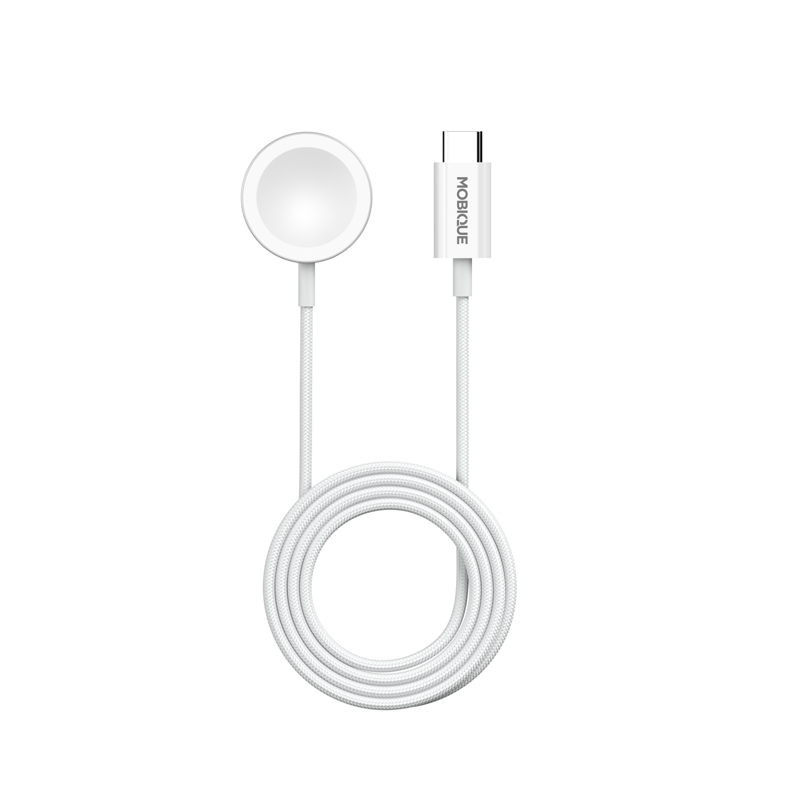 Apple Watch Series 8 41mm Magnetisches Ladegerät USB-C weiß