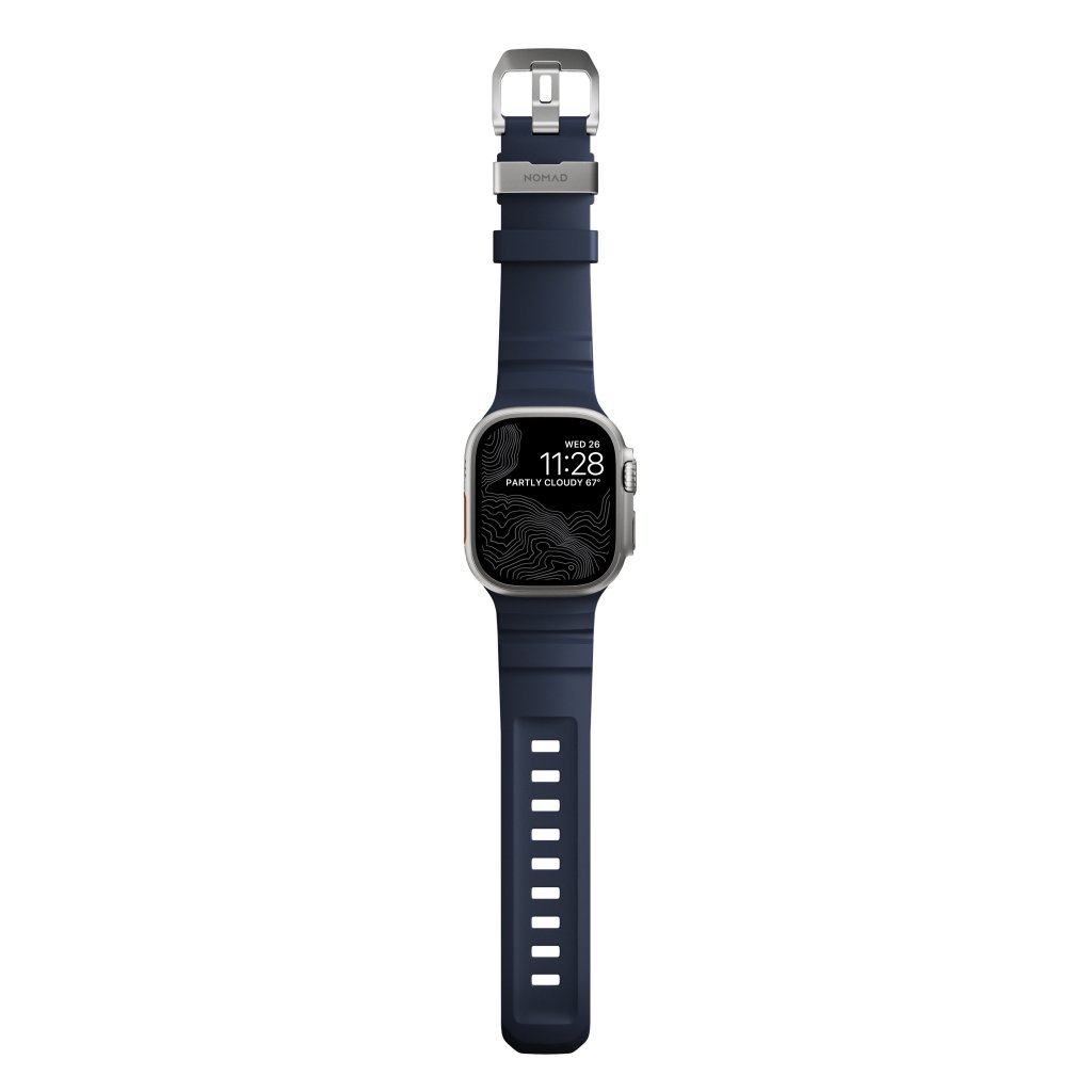 Apple Watch Series 7 45mm Rocky Point Band Atlantic (Natural Hardware)