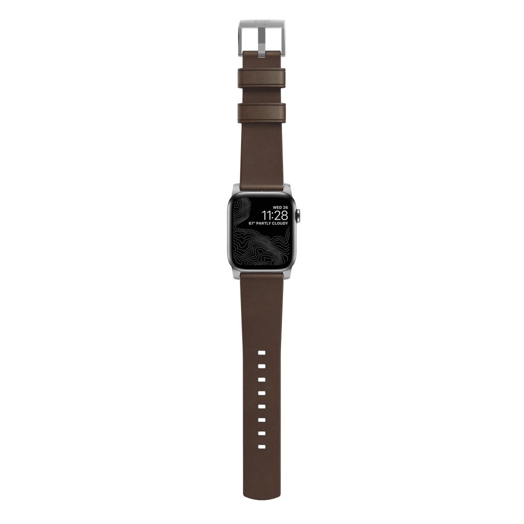 Leather strap apple 2025 watch 4