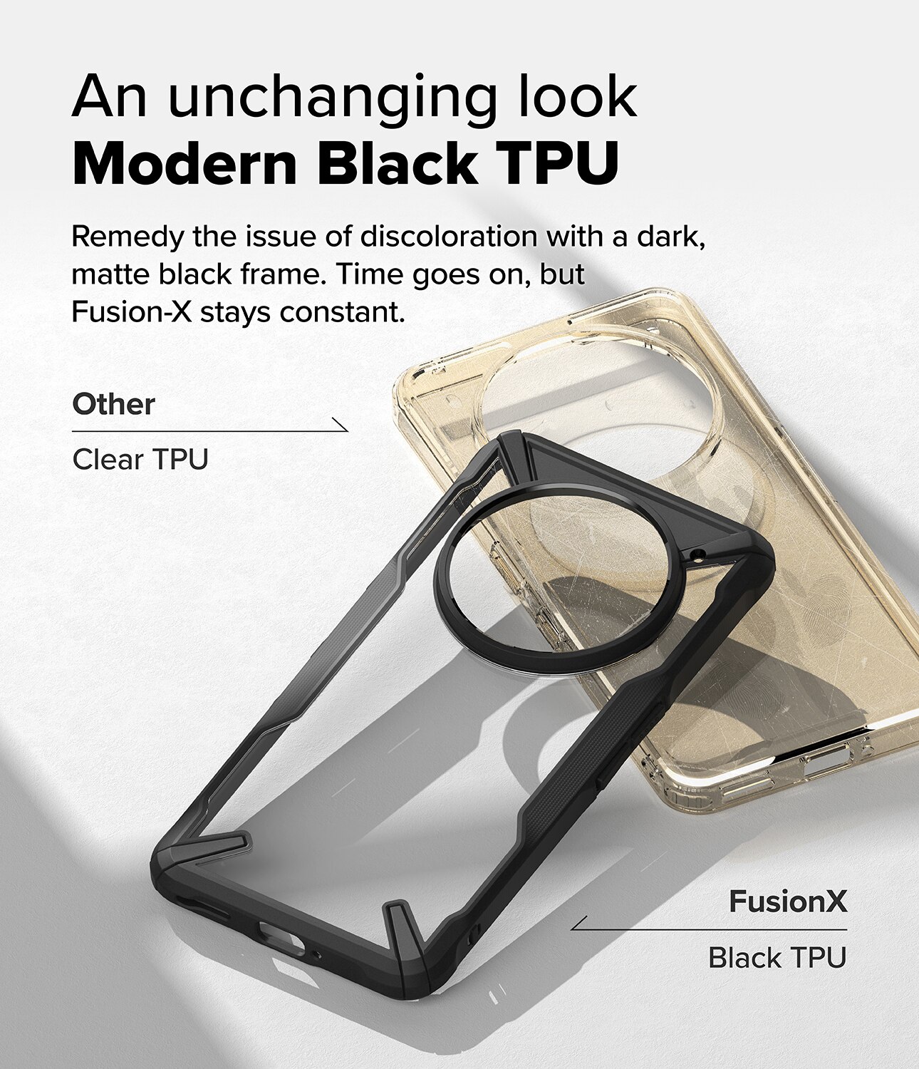 Fusion X Case Nothing Phone 3a Pro Schwarz