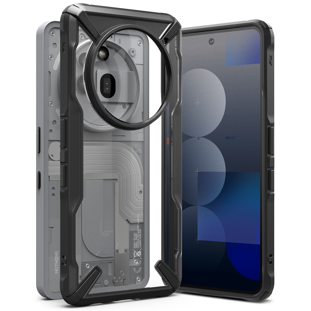 Fusion X Case Nothing Phone 3a Pro Schwarz