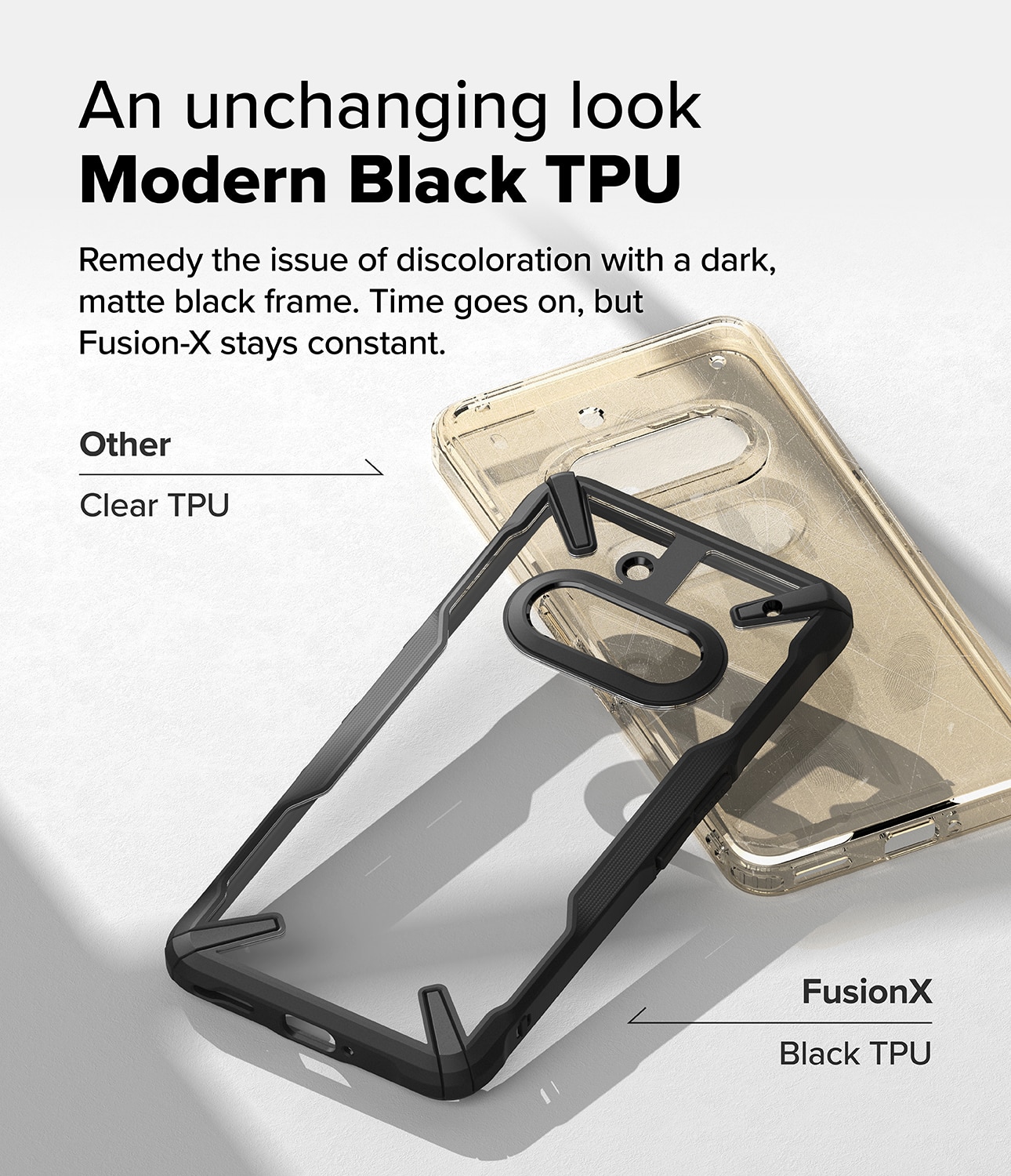 Fusion X Case Nothing Phone 3a Schwarz