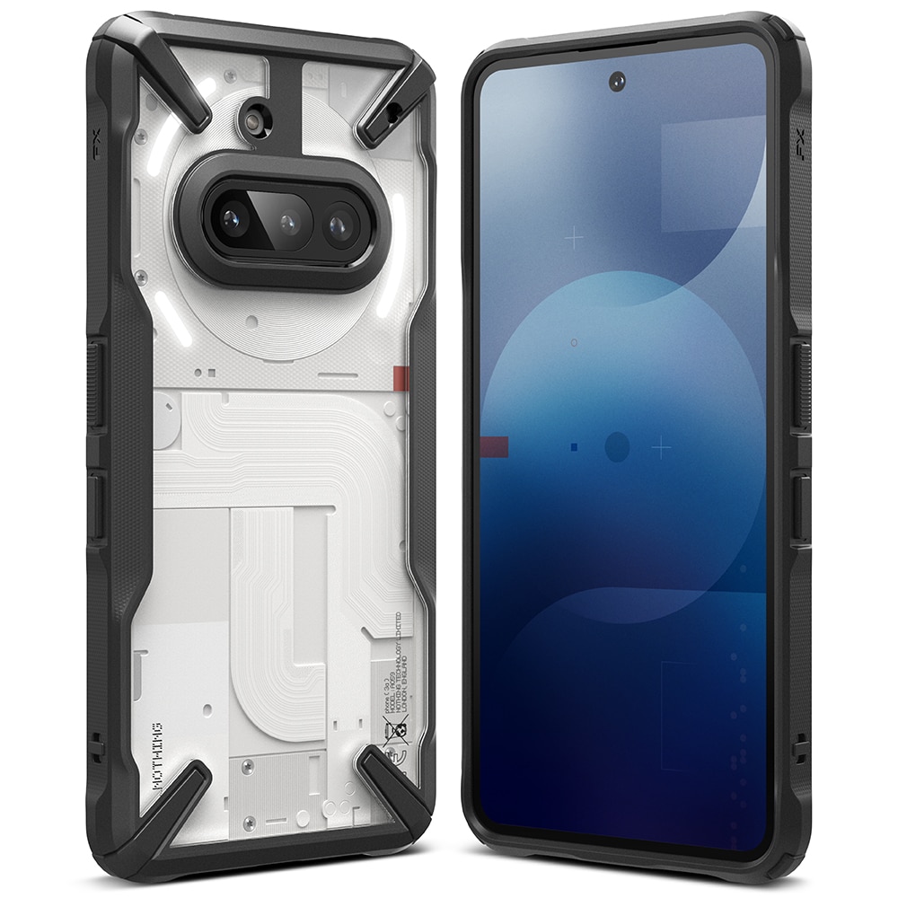 Fusion X Case Nothing Phone 3a Schwarz